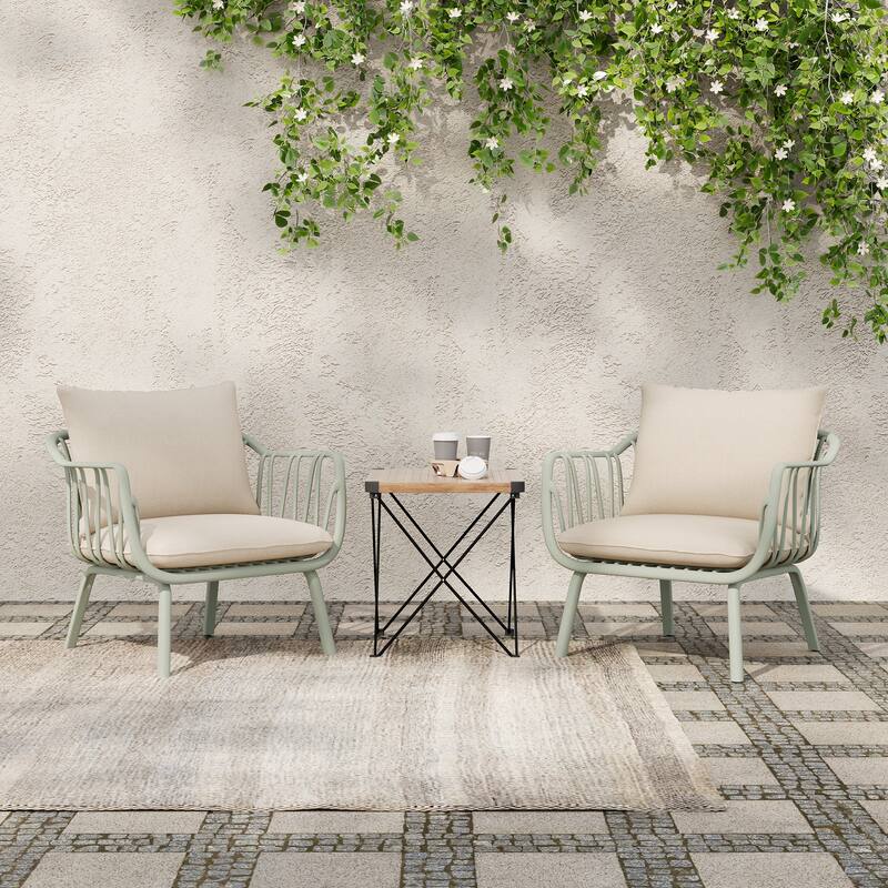 Huron Outdoor Patio Pp Club Chair (Excluding the table)