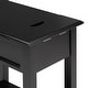 preview thumbnail 51 of 84, Zayden 1-drawer Side Table with Charging Station by iNSPIRE Q Bold