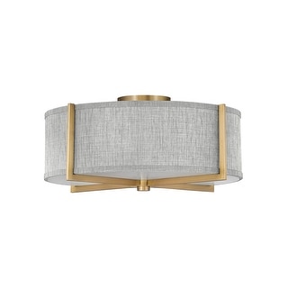 Hinkley Lighting Axis 20" Wide Galerie Semi-Flush Ceiling Fixture with