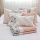 preview thumbnail 36 of 68, Madison Park Vanessa 6 Piece Cotton Percale Quilt Set with Throw Pillows