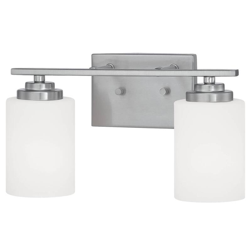 Millennium Lighting Durham 2 Light 14" Wide Bathroom Vanity Light - Satin Nickel
