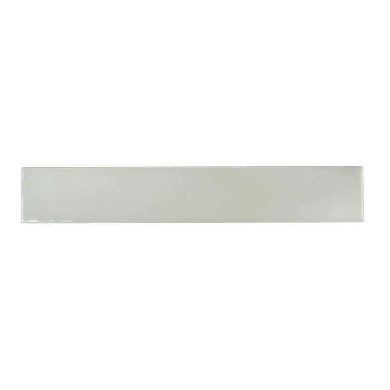 Apollo tile 2.6" x 16" Silken Glossy Tea Green Ceramic Tile (10.76 sq ft/case) - 38 Pack