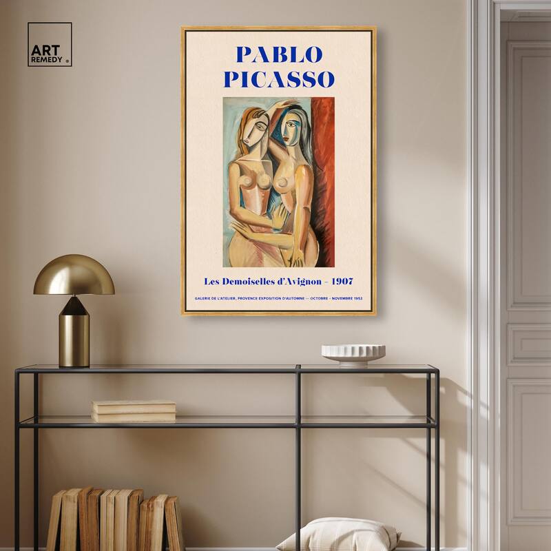 Picasso's Avignon Canvas by Art Remedy