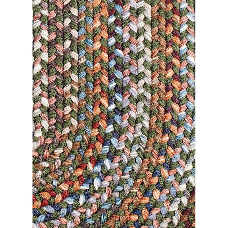 Rhody Rug Augusta Space-dye Wool Braided Rug