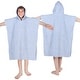 preview thumbnail 20 of 36, Superior Lyron Kids Cotton Terry Hooded Poncho Bath Towel