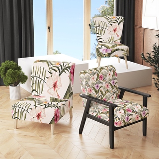 Palm accent chair cheap