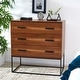 preview thumbnail 1 of 14, SAFAVIEH Marquise Brown 3-Drawer Chest