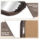 preview thumbnail 39 of 66, Arched Full-Length Solid Wood Carving Floor Mirror