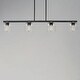 preview thumbnail 10 of 9, Maxim 21236 Scoop 4 Light 46" Wide Linear Pendant