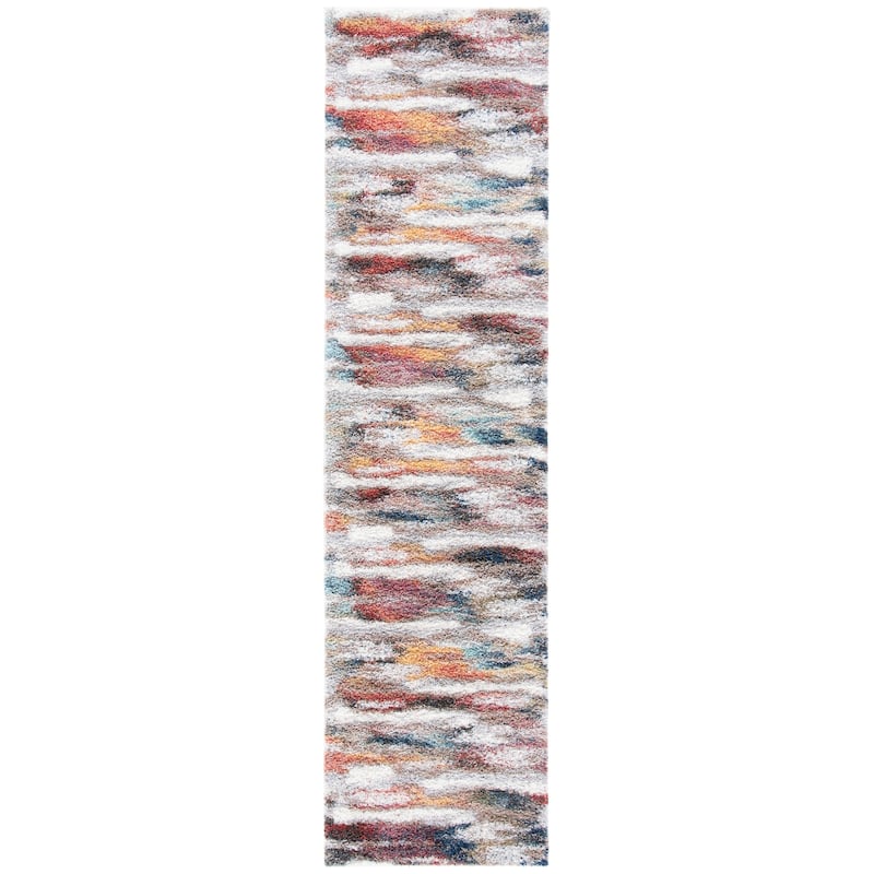 SAFAVIEH Calista Shag Mare Abstract 1-inch Thick Rug