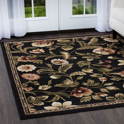 Home Dynamix Optimum Amell Traditional Botanical Area Rug