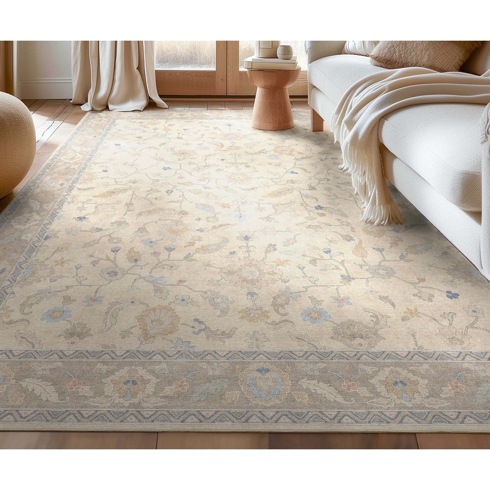 Well Woven Ushak Mardin Updated Traditional Boho Flat-Weave Area Rug
