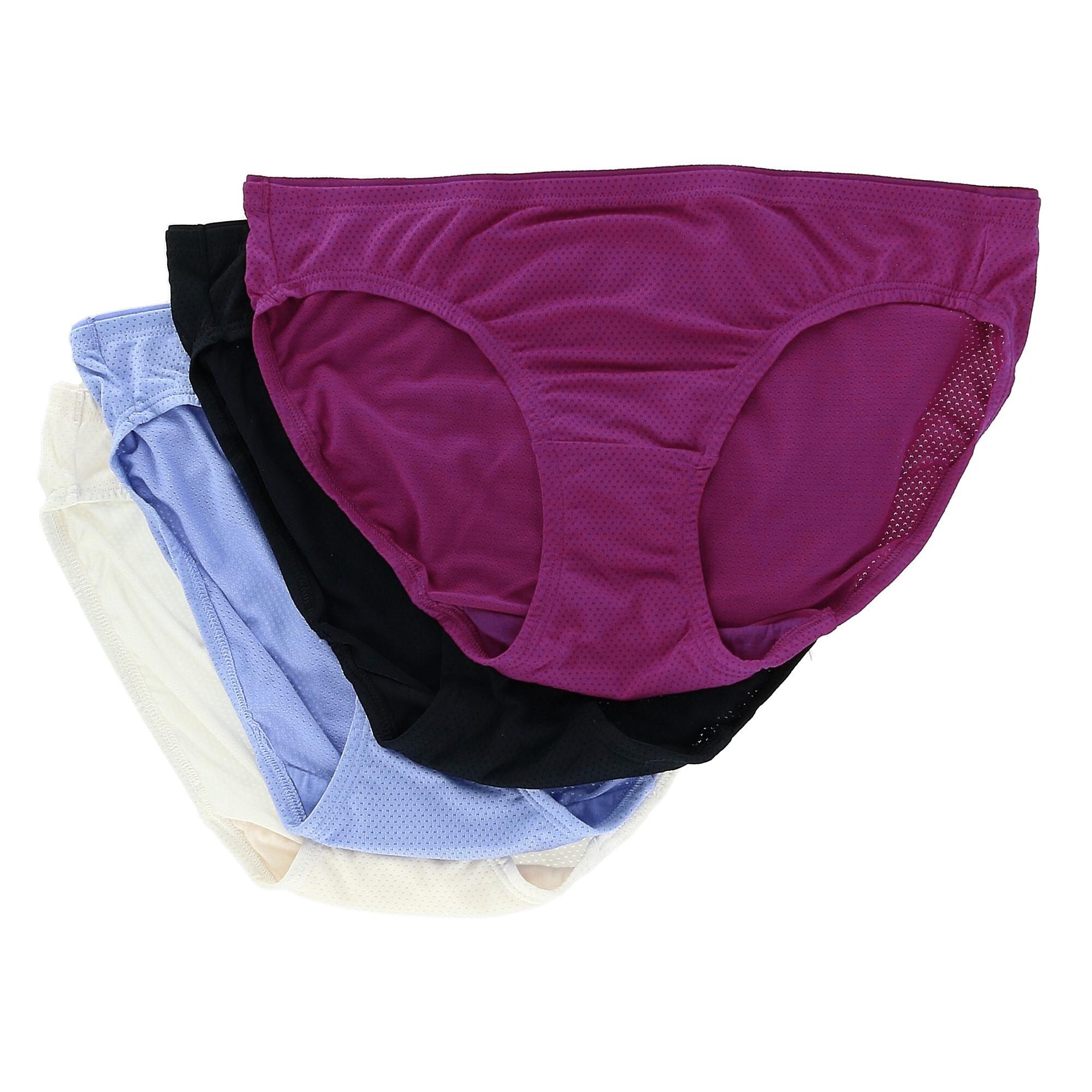 Shop Fruit Of The Loom Women S Breathable Micro Mesh Bikini