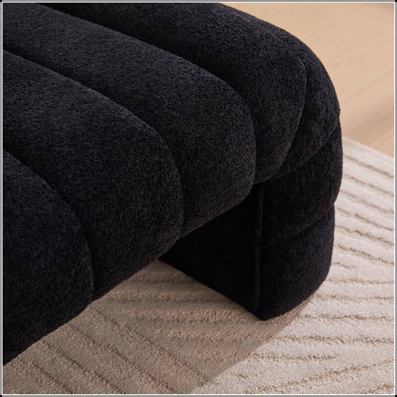 69.7"Wide Upholstered Armless Bed Bench