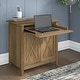 preview thumbnail 78 of 88, Key West Secretary Desk with Storage Cabinet by Bush Furniture