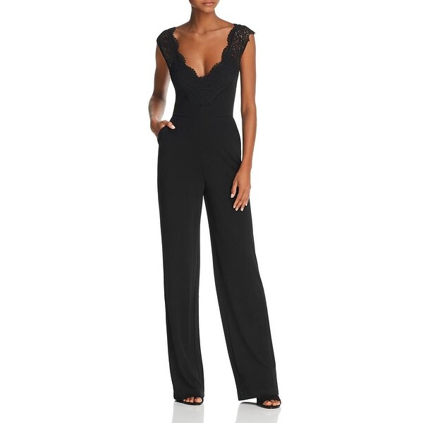 french connection lace jumpsuit