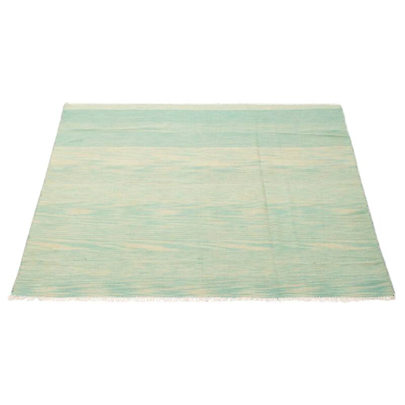 Ankara FW Green Kilim 5'9" x 5'10" - 5'9 x 5'10