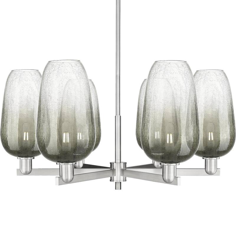 Innovations Lighting 716-6CR-17-24 Brookhaven Flute Chandelier