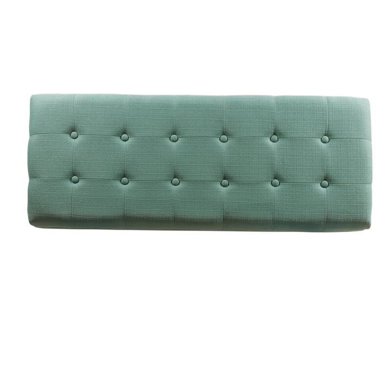 Porch & Den Lacey Tufted Storage Bench