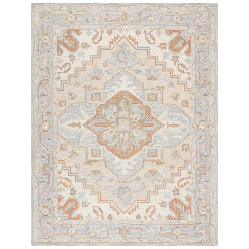 SAFAVIEH Handmade Heritage Shena Traditional Wool Rug
