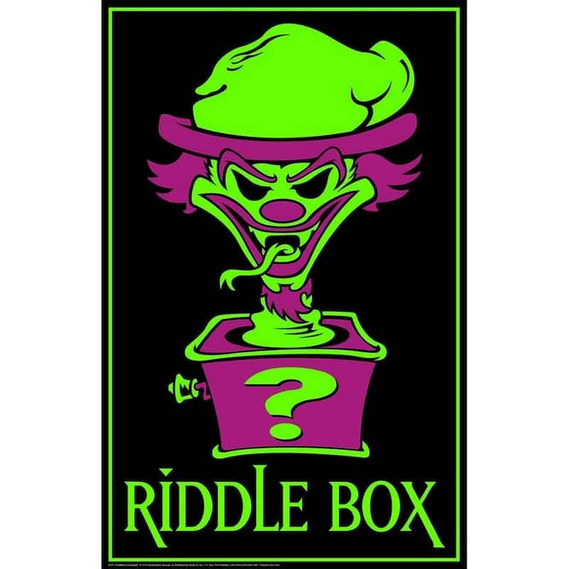ICP Riddlebox Non Flock Blacklight Art Poster - 24 x 36 Inch