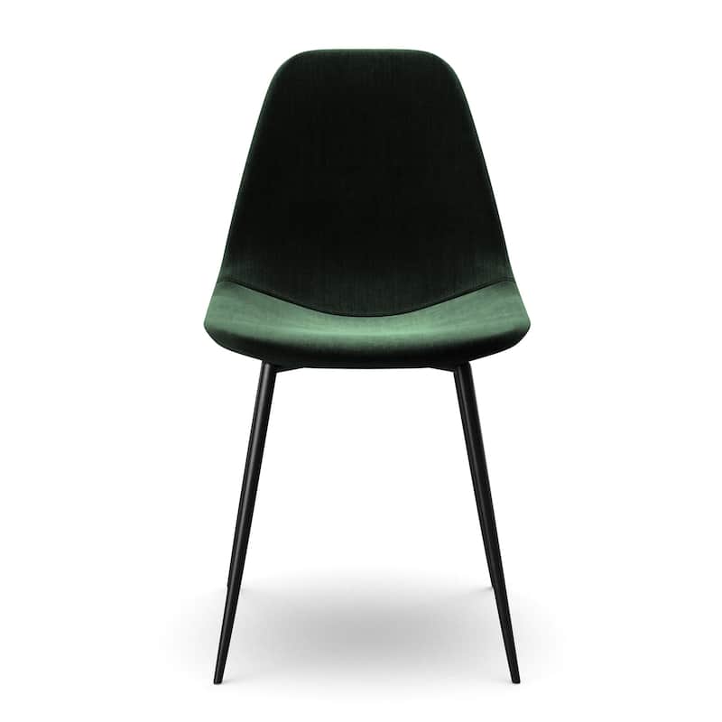 Maxine Velvet Side Chairs (Set of 2)