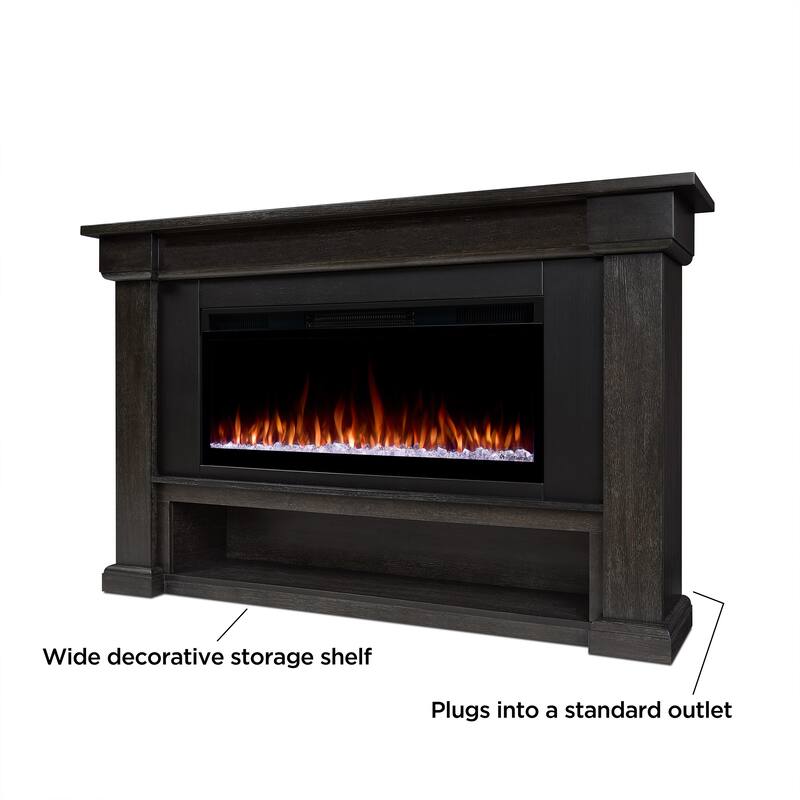 Bristow 66" Smart Landscape Electric Fireplace by Real Flame