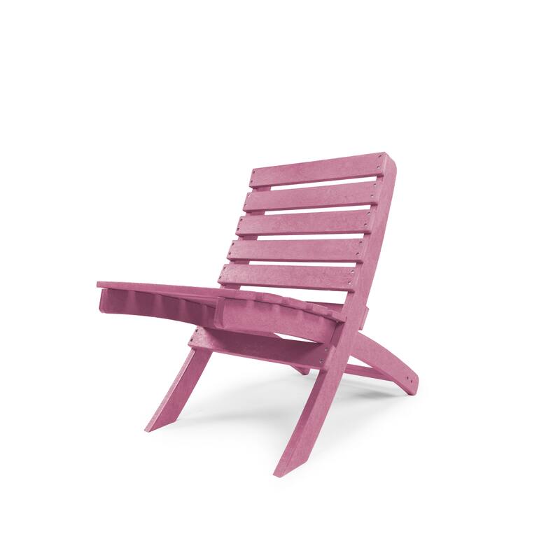 Versailles Quick Assembly All-Weather Outdoor Folding Patio Chair and Table Set - 3-piece