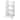3-Shelf Folding 14-inch Wide Bookcase