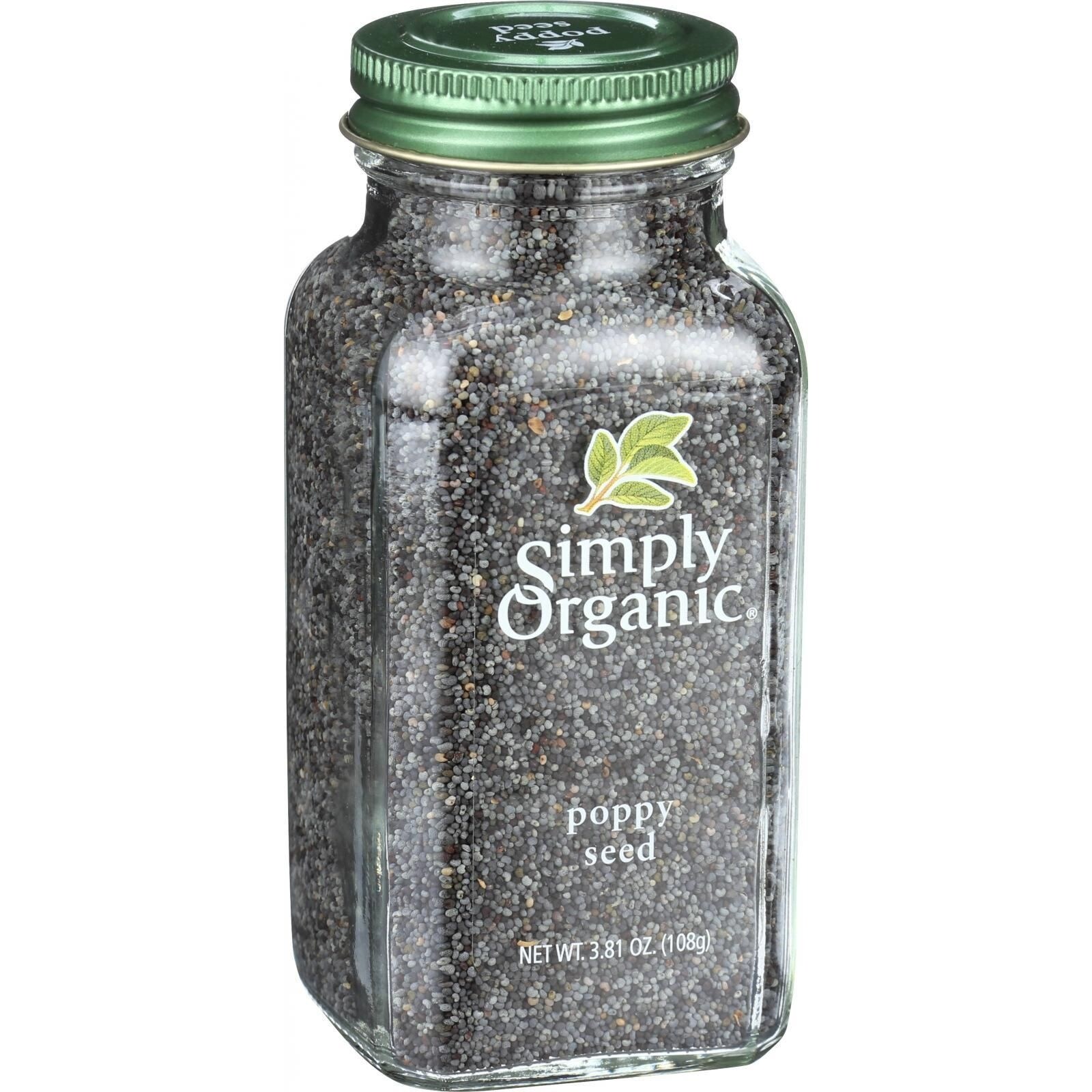 Shop Simply Organic Poppy Seed Organic Whole 3 81 Oz Free Shipping On Orders Over 45 Overstock 20514319