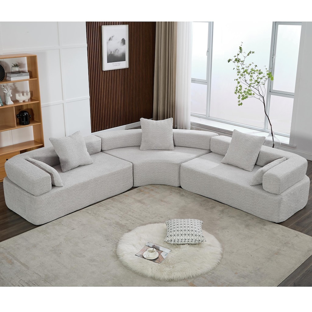 Oversized Combination Sofa,Curved Sofa