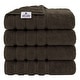 preview thumbnail 5 of 45, American Soft Linen 100% Cotton Turkish Bath Towels Large, 4 Pack Luxury Hotel Spa Quality Turkish Bath Towels Bathroom Sets Brown
