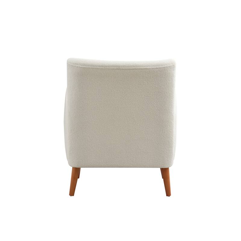 Laro Modern Fabric Accent Chair with Wing Back by Christopher Knight Home