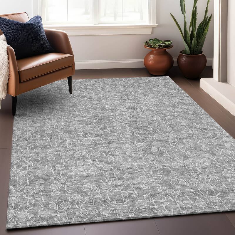 Premium Washable Super Soft Modern Floral Mayfield Rug