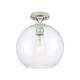 Option Satin Nickel / Clear