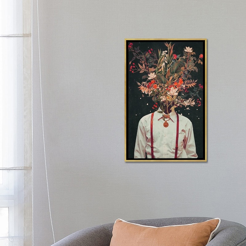 iCanvas "Foliage" by Frank Moth Framed Canvas Print