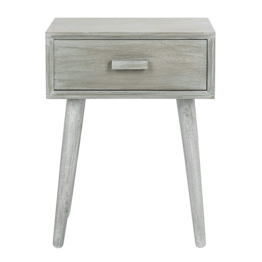 SAFAVIEH Fraida 1-Drawer Side Table - 15.8" x 11.8" x 20.8" - 16"W x 12"D x 21"H