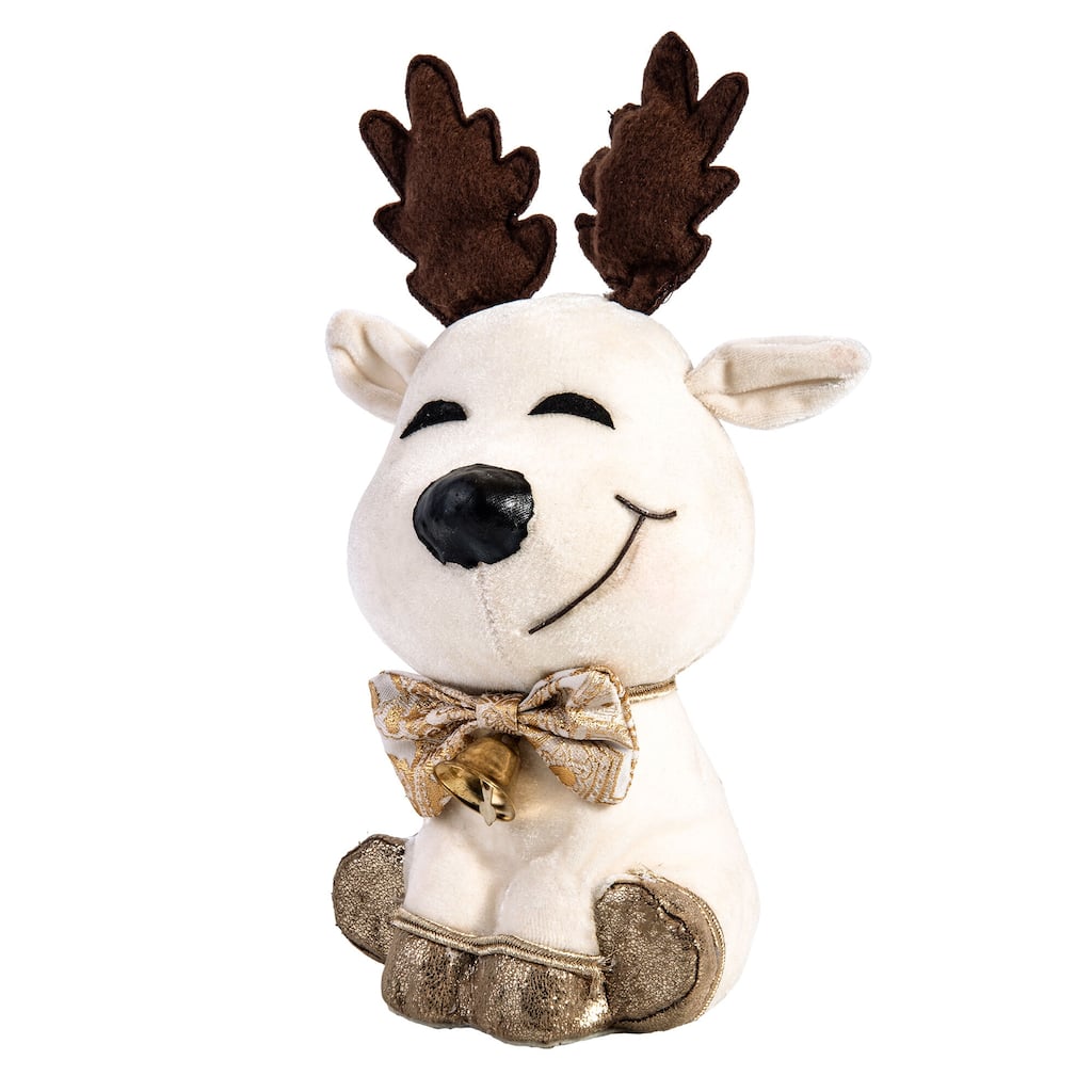 Candy Deer Christmas Decoration - 6.7 x 5.1 x 10.2"