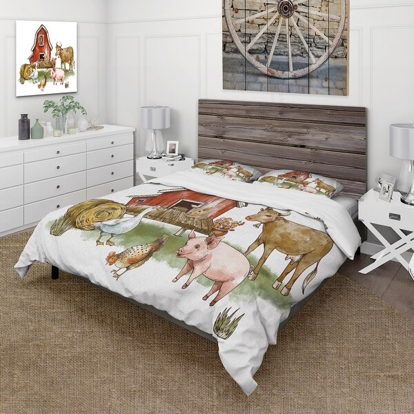 Farmhouse duvet new arrivals cover