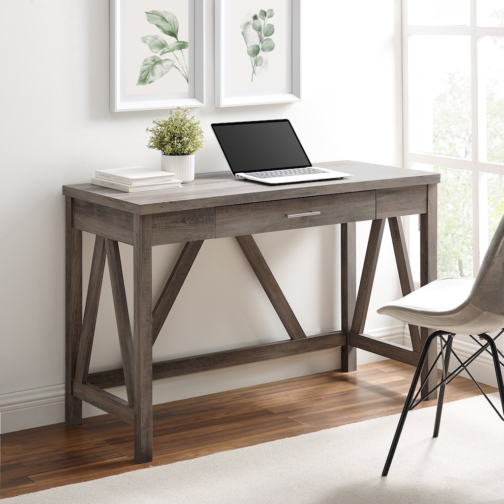 Rustic Farmhouse Computer Writing desk