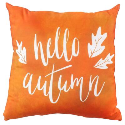 Hello Autumn Double Sided Pillow