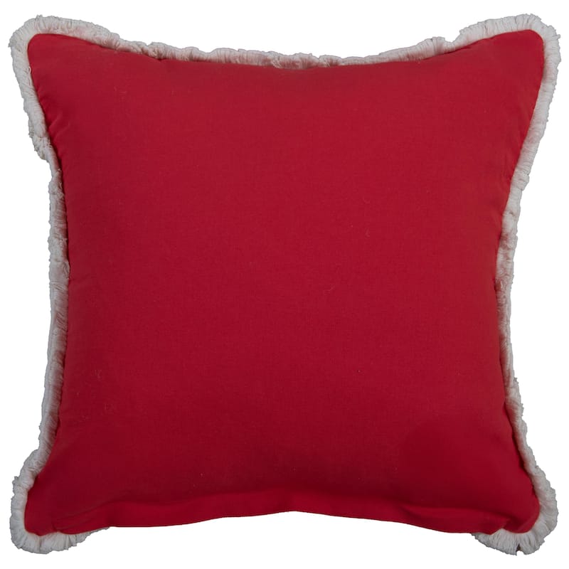 Rizzy Home Drop Stitched Woven Throw Pillow