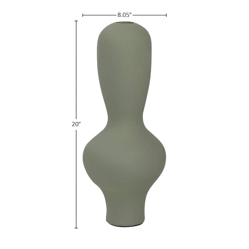 Petunia Vase, Green