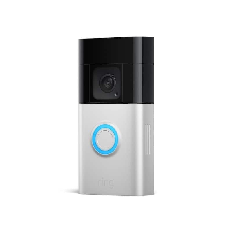 Ring Battery Doorbell Plus Smart Wifi Video Doorbell Satin Nickel - Satin Nickel - Satin Nickel