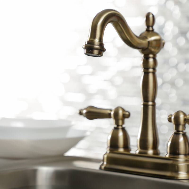 Kingston Brass Heritage 4 in. Centerset Bar Faucet