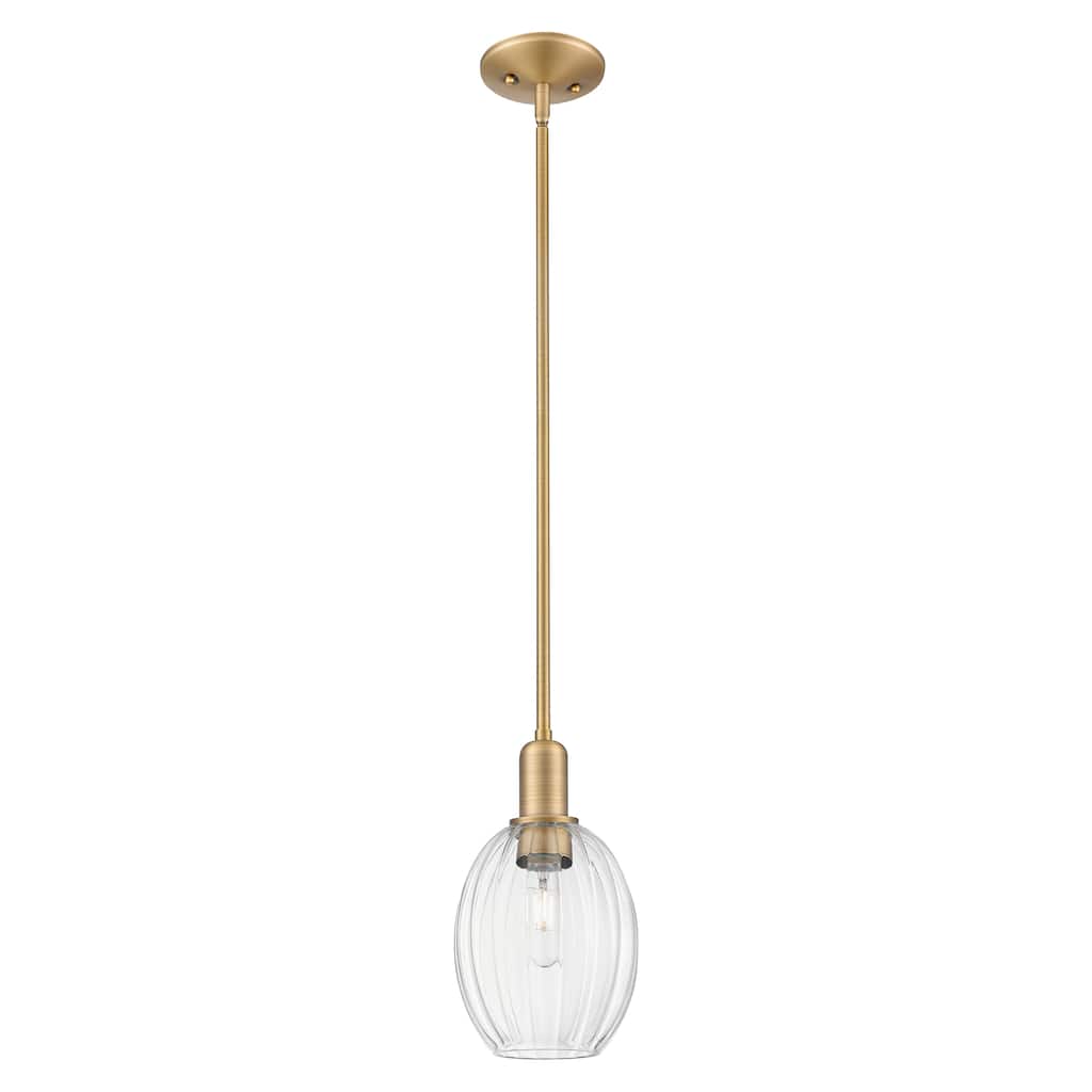 Innovations Lighting Downtown Urban - Preston - 1 Light 6" Bell Shade Stem Hung Mini Pendant