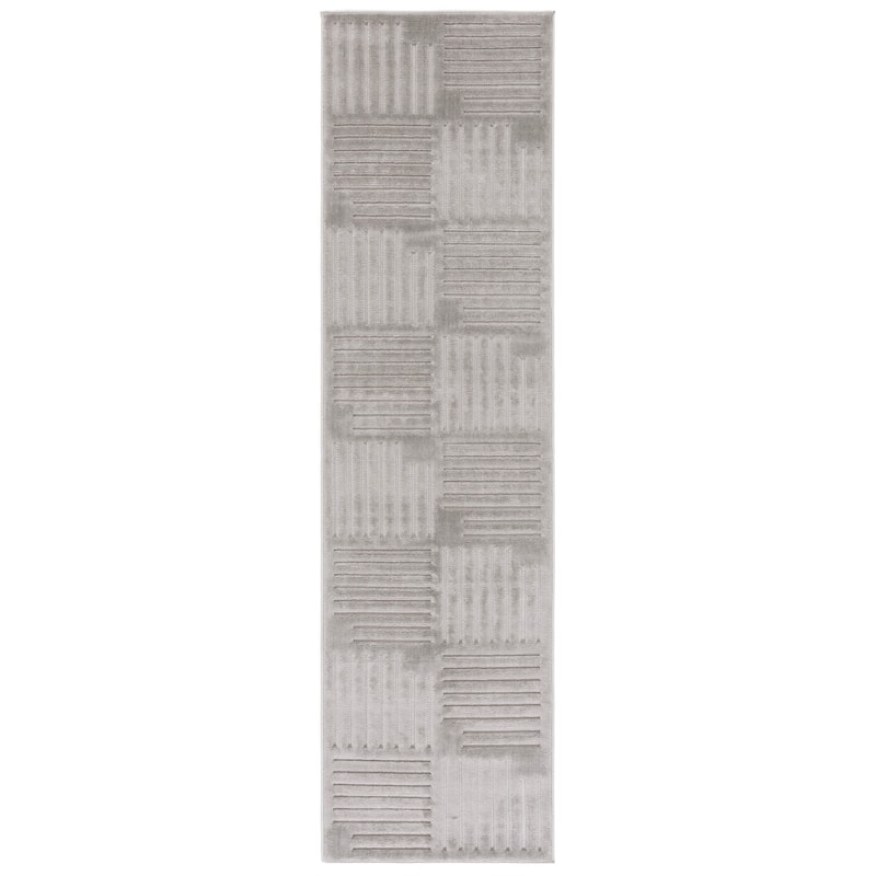 SAFAVIEH Selena Margreth Modern & Contemporary Rug - 2'2" x 8' Runner - Grey