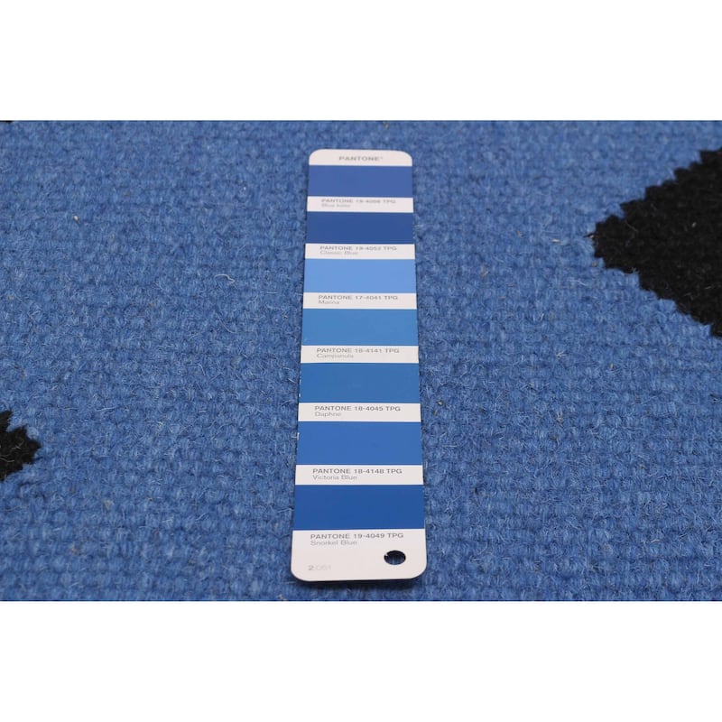 Ankara Blue Kilim 5'2" x 7'11" - 5'2 x 7'11