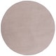 preview thumbnail 79 of 111, SAFAVIEH Loft Cassie Contemporary Machine Washable Rug 6' Round - Taupe - Round