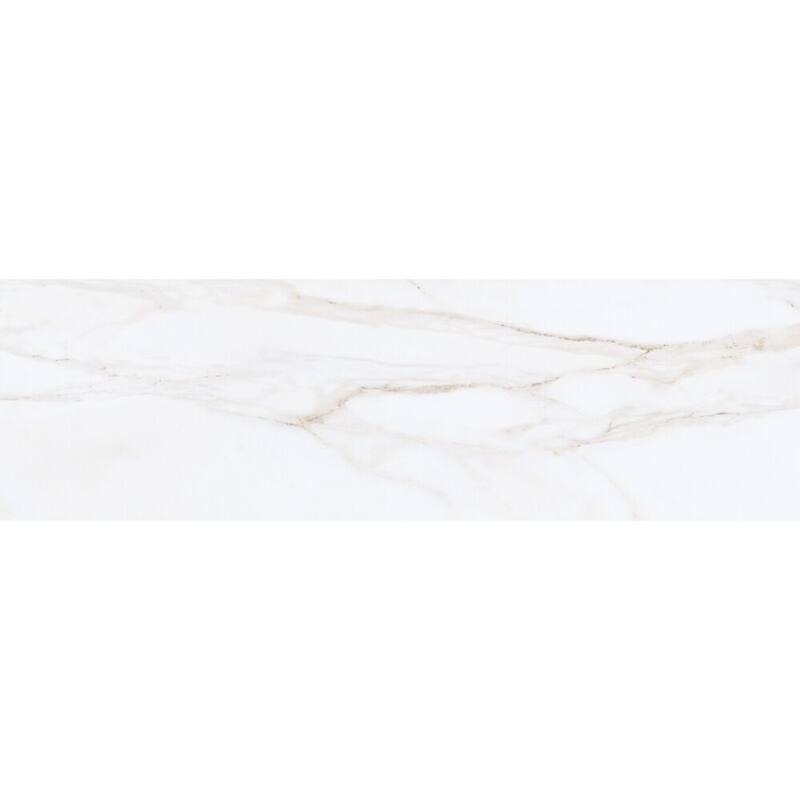 The Tile Life Huntington 3x10 White Ceramic Bullnose Wall Tile - 3 x 10 - 1 Piece